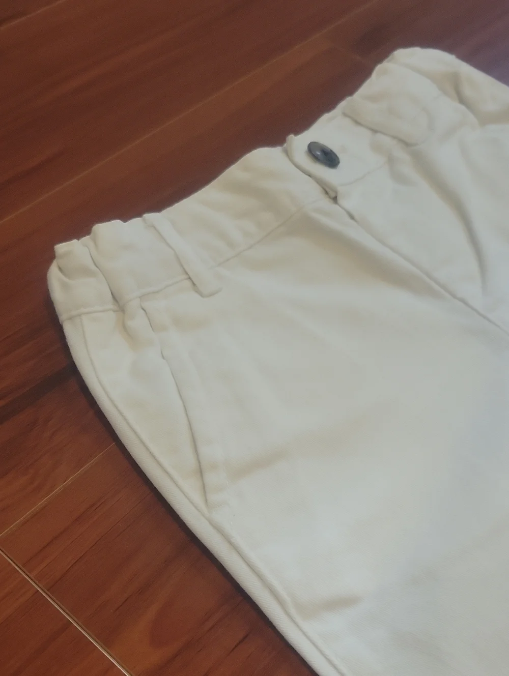 THE CHILDREN'S PLACE Chino Shorts White Size 4T